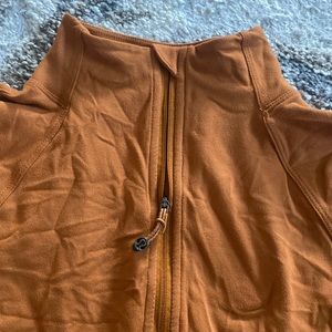 Lulu Lemon cropped 3/4 zip